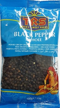 BLACK PEPPER WHOLE 100G TRS